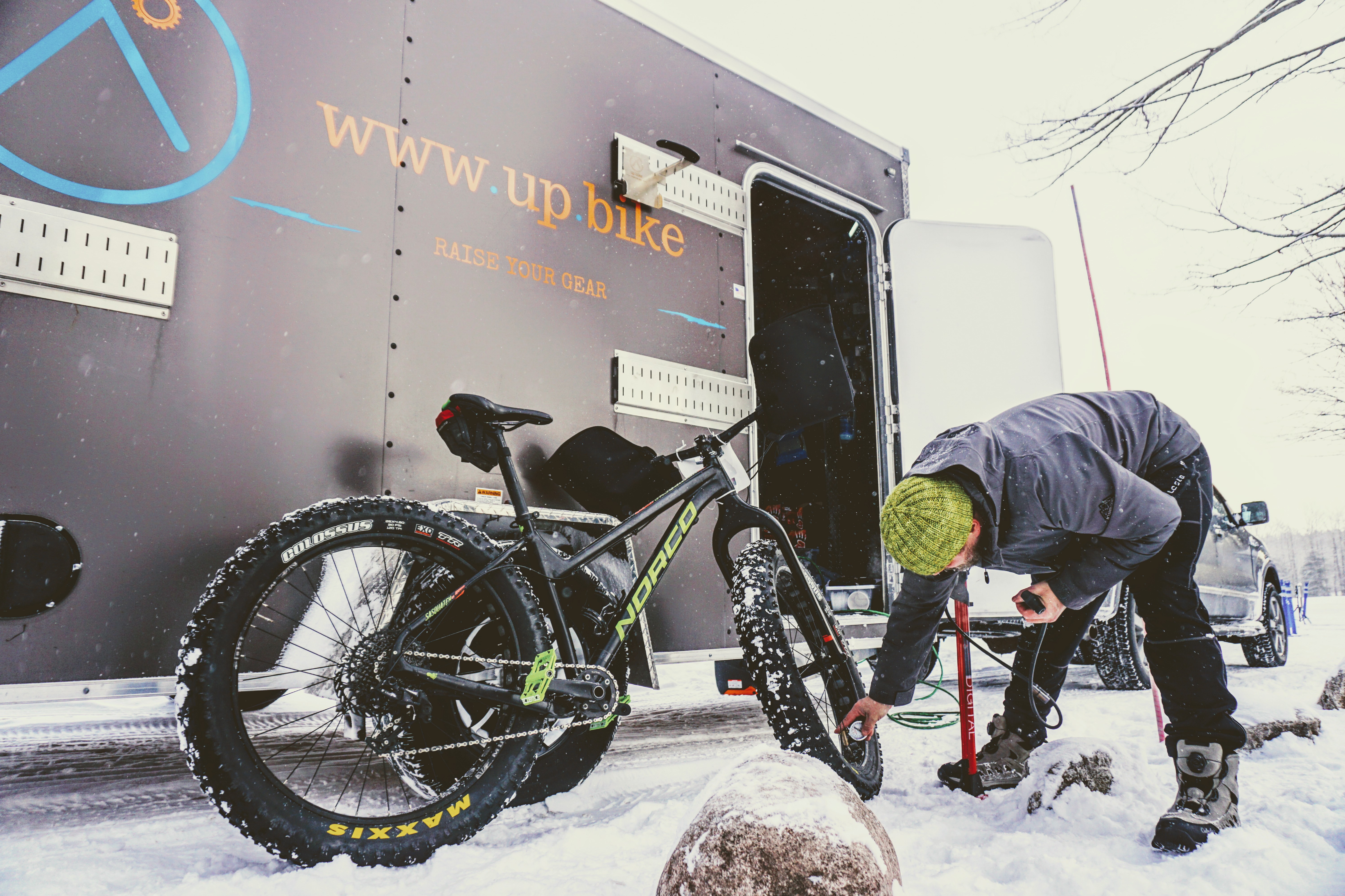 Freeze At A Fat Bike Race? Fat Chance! 